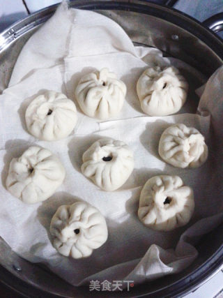 美好早餐 手工豆沙包的做法步骤：7