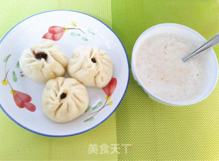 美好早餐 手工豆沙包的做法步骤：10