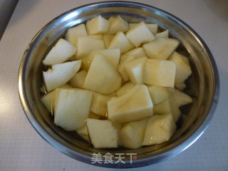 清香苹果炒排骨的做法步骤：3