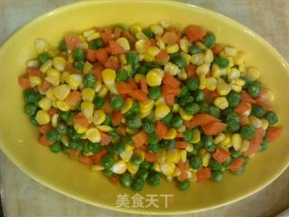 素炒三色的做法步骤：7
