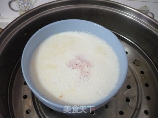 木瓜牛奶炖蛋的做法步骤：6