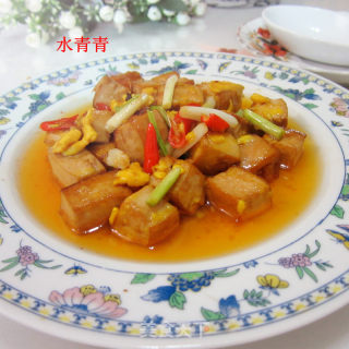 蛋黄豆腐丁的做法步骤：8