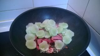莴笋腊肉的做法步骤：6