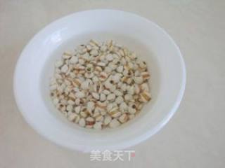 茯苓薏米粥的做法步骤：2