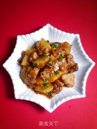 土豆焖排骨的做法步骤：10