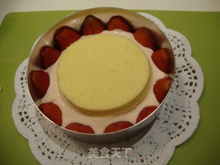 草莓乳酪慕斯蛋糕的做法步骤：20
