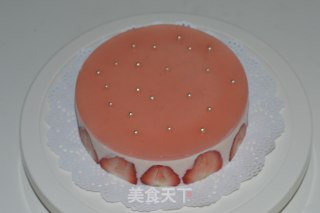 草莓乳酪慕斯蛋糕的做法步骤：26