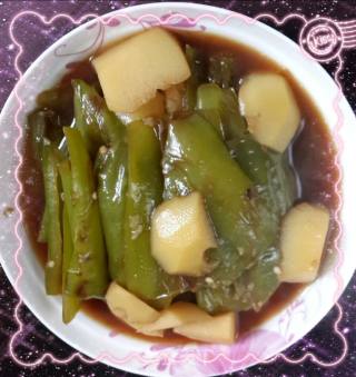 尖椒土豆的做法步骤：3