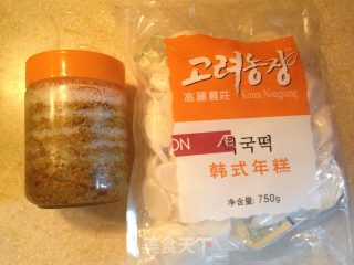 桂花糖炒年糕的做法步骤：1