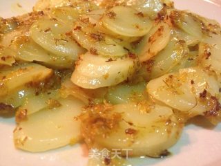 桂花糖炒年糕的做法步骤：8