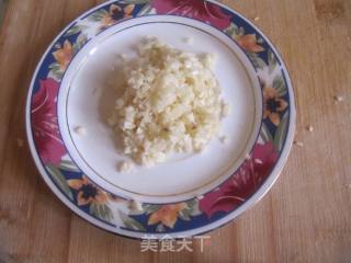 蒜泥茼蒿的做法步骤：3