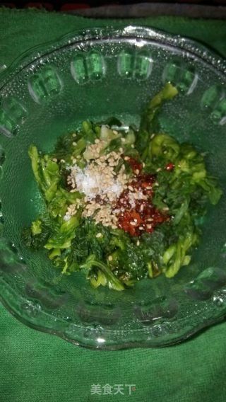 凉拌橄榄菜的做法步骤：3