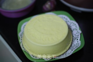 轻乳酪蛋糕起司蛋糕芝士蛋糕冰激凌一样可以挖着吃的蛋糕的做法步骤：9