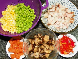 彩丁铺茄子的做法步骤：4