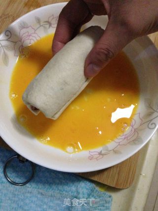 火腿吐司卷的做法步骤：8