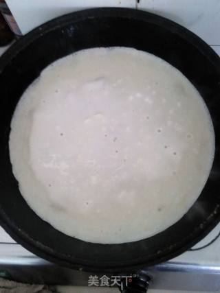 煎饼的做法步骤：4