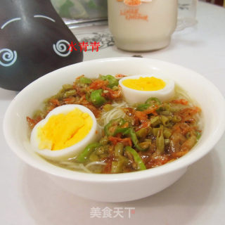 酸菜虾米挂面的做法步骤：11