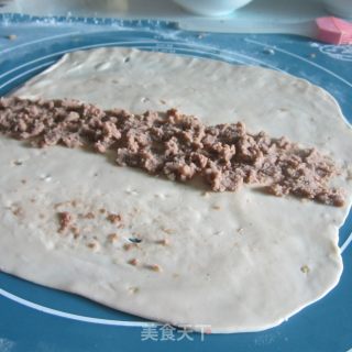孜然香千层卷的做法步骤：3