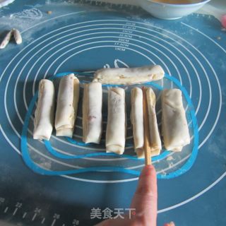 孜然香千层卷的做法步骤：7