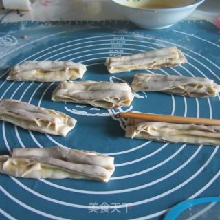 孜然香千层卷的做法步骤：8