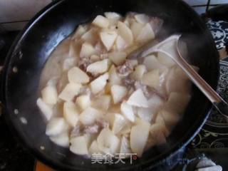 白萝卜炖牛肉的做法步骤：9
