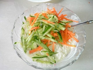 蔬菜米饭饼的做法步骤：6