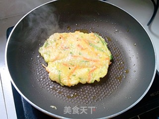 蔬菜米饭饼的做法步骤：8