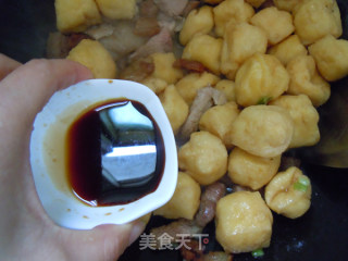油炸豆腐的变身---豆腐干炒肉片的做法步骤：8