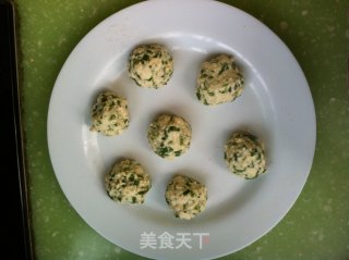 豆腐香椿小丸子的做法步骤：3