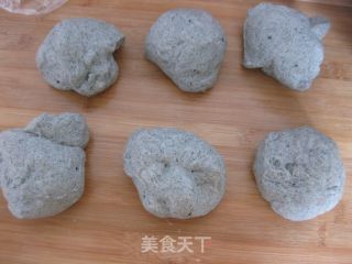 黑芝麻蜂蜜土司的做法步骤：6