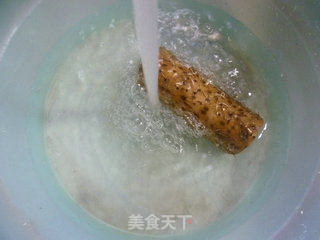 山药炒花蟹的做法步骤：2