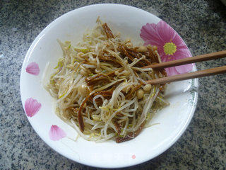 黄金针菇拌绿豆芽的做法步骤：10
