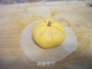 小南瓜豆沙包的做法步骤：10