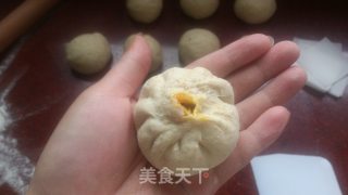 全麦三丝素菜包子的做法步骤：18