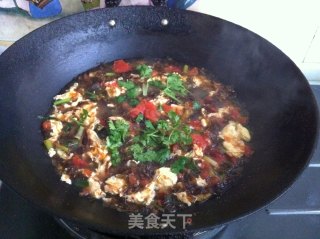 紫菜番茄蛋花汤的做法步骤：10