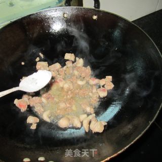 凉薯丝炒鸡的做法步骤：5