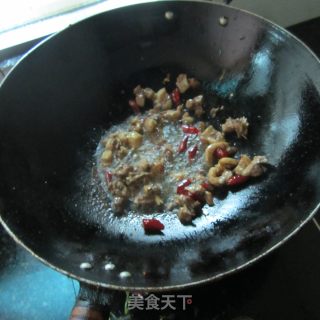 凉薯丝炒鸡的做法步骤：6