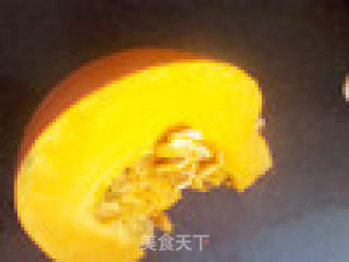 南瓜米糊的做法步骤：2