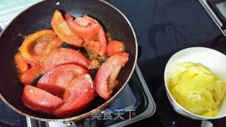 特简单的西红柿炒鸡蛋的做法步骤：4