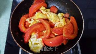特简单的西红柿炒鸡蛋的做法步骤：5