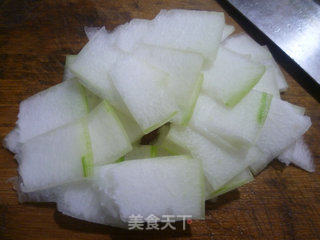 番茄炒冬瓜的做法步骤：5