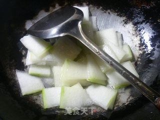 番茄炒冬瓜的做法步骤：6