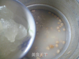 花生仁芡实大米粥的做法步骤：9