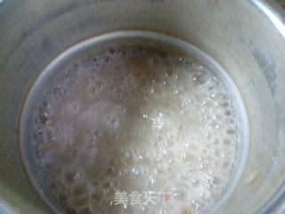花生仁芡实大米粥的做法步骤：10
