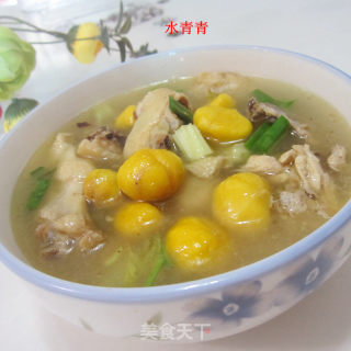 板粟鸡汤的做法步骤：7