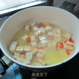咖喱豆腐丁的做法步骤：8