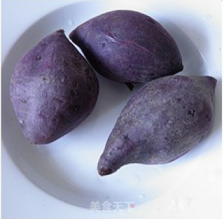 【紫薯馒头】----为馒头添色添彩的做法步骤：1