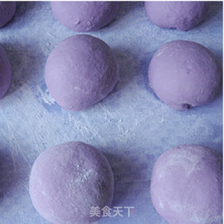 【紫薯馒头】----为馒头添色添彩的做法步骤：7