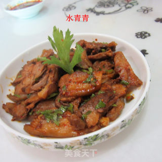 孜然羊肉的做法步骤：8