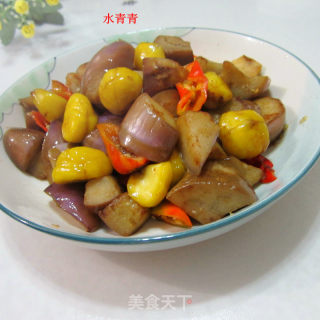 板粟烧茄子的做法步骤：9